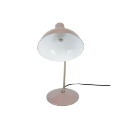 Leitmotiv Lampes à Poser Lampe à Poser En Métal Rose -Luminaires Soldes 202 lampe a poser en metal rose 2