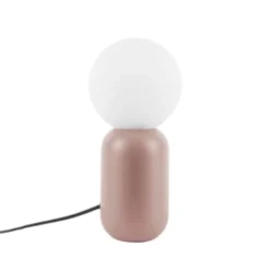 Leitmotiv Lampes à Poser Lampe à Poser En Métal Vert -Luminaires Soldes 202 lampe a poser en metal rose 6