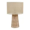 Jardideco Lampes à Poser Lampe à Poser En Rotin -Luminaires Soldes 202 lampe a poser en rotin