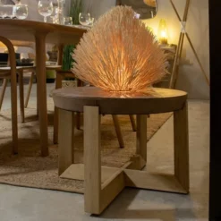 Now’s Home Lampes à Poser Lampe à Poser En Rotin H47 -Luminaires Soldes 202 lampe a poser en rotin h47 2