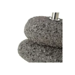 Wadiga Lampes à Poser Lampe à Poser Galets Abat-jour Blanc -Luminaires Soldes 202 lampe a poser galets abat jour blanc 2