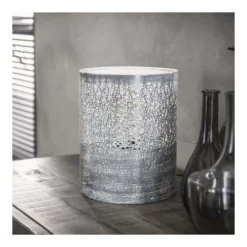 Lampea Lampes à Poser Lampe à Poser Industrielle En Métal Béton 25 Cm -Luminaires Soldes 202 lampe a poser industrielle en metal beton 25 cm 2