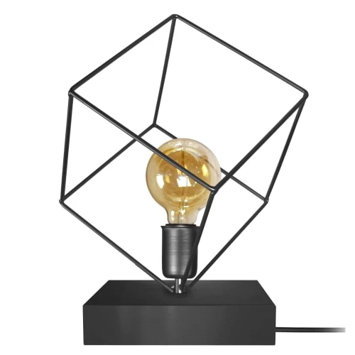 Tosel Lampes à Poser Lampe A Poser Métal Anthracite 4 Tosel Lampes à Poser Lampe A Poser Métal Anthracite – Image 2