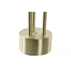 Wadiga Lampes à Poser Lampe à Poser Rétro En Métal Doré Et Abat-jour Blanc En Lin - H67cm -Luminaires Soldes 202 lampe a poser retro en metal dore et abat jour blanc en lin h67cm 3