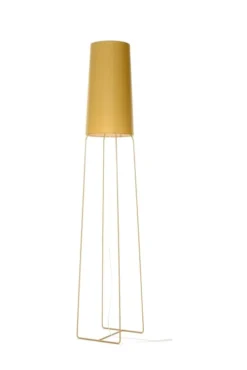 Frau Maier Lampadaires Lampe à Poser Slimsophie Tissus Gold 33x176x33 Cm -Luminaires Soldes 202 lampe a poser slimsophie tissus gold 33x176x33 cm 3
