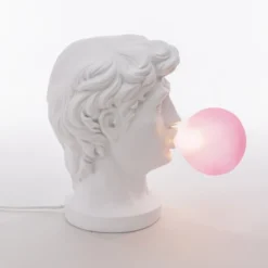 Seletti Lampes à Poser Lampe à Poser Statue Bulle De Chewing-gum Verre Soufflé -Luminaires Soldes 202 lampe a poser statue bulle de chewing gum verre souffle 4