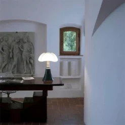 Martinelli Luce Lampes à Poser Lampe Ampoules LED Pied Télescopique H66-86cm -Luminaires Soldes 202 lampe ampoules led pied telescopique h66 86cm 2