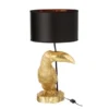 Meubles & Design Lampes à Poser Lampe Art Déco Forme Toucan Résine Doré -Luminaires Soldes 202 lampe art deco forme toucan resine dore