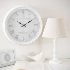 Maisons Du Monde Lampes à Poser Lampe Blanche Avec Abat-jour Beige -Luminaires Soldes 202 lampe blanche avec abat jour beige 1000 6 29 159109 3