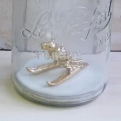 Reversible Lampes à Poser Lampe Bocal Skieurs Fil Noir -Luminaires Soldes 202 lampe bocal skieurs fil noir 2