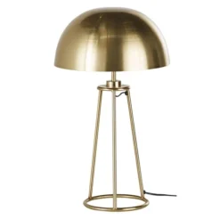 Maisons Du Monde Lampes à Poser Lampe Champignon En Métal Doré H54