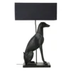 Maisons Du Monde Lampes à Poser Lampe Chien Et Abat-jour Noirs -Luminaires Soldes 202 lampe chien et abat jour noirs 1000 10 21 200593 1