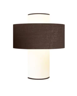 Abat-jours Lampes à Poser Lampe Chocolat D 35cm