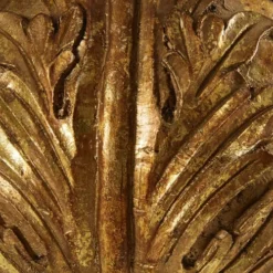 Maisons Du Monde Lampes à Poser Lampe Classique Sculptée Doré Vieilli Et Coton Blanc -Luminaires Soldes 202 lampe classique sculptee dore vieilli et coton blanc 1000 3 16 165328 2