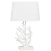 Maisons Du Monde Lampes à Poser Lampe Corail Et Abat-jour Blancs -Luminaires Soldes 202 lampe corail et abat jour blancs 1000 14 38 178429 1
