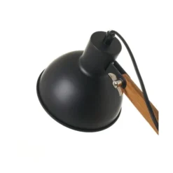 Wadiga Lampes à Poser Lampe De Bureau Articulée Métal Noir Et Bambou H40,5cm -Luminaires Soldes 202 lampe de bureau articulee metal noir et bambou h40 5cm 3