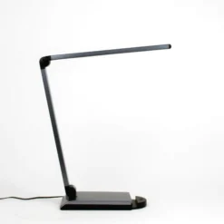 Keria Lampes à Poser Lampe De Bureau En Métal Gris -Luminaires Soldes 202 lampe de bureau en metal gris 2