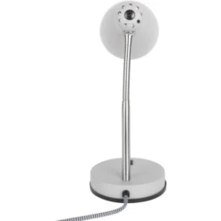 Leitmotiv Lampes à Poser Lampe De Bureau En Métal New Study Blanc -Luminaires Soldes 202 lampe de bureau en metal new study blanc 4