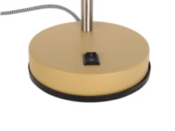 Leitmotiv Lampes à Poser Lampe De Bureau En Métal New Study Jaune Moutarde -Luminaires Soldes 202 lampe de bureau en metal new study jaune moutarde 4