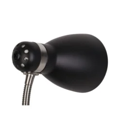 Leitmotiv Lampes à Poser Lampe De Bureau En Métal New Study Noir -Luminaires Soldes 202 lampe de bureau en metal new study noir 2