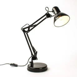 Brilliant Lampes à Poser Lampe De Bureau En Métal Noir -Luminaires Soldes 202 lampe de bureau en metal noir 10