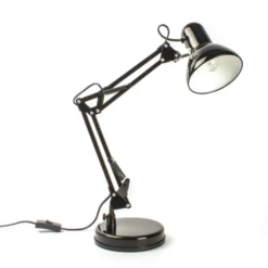 Brilliant Lampes à Poser Lampe De Bureau En Métal Noir -Luminaires Soldes 202 lampe de bureau en metal noir 11