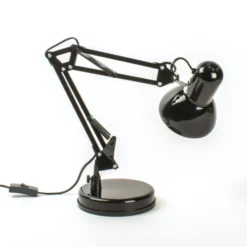 Brilliant Lampes à Poser Lampe De Bureau En Métal Noir -Luminaires Soldes 202 lampe de bureau en metal noir 13