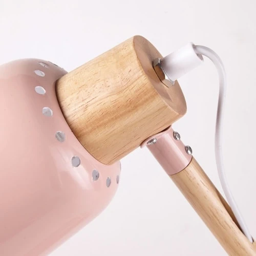 Maisons Du Monde Lampes De Chevet Enfant Lampe De Bureau En Métal Rose Pastel 6 Maisons Du Monde Lampes De Chevet Enfant Lampe De Bureau En Métal Rose Pastel – Image 4