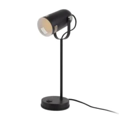 Present Time Lampes à Poser Lampe De Bureau Blanche H42cm -Luminaires Soldes 202 lampe de bureau husk noir