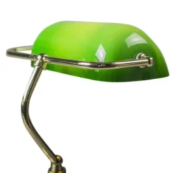 QAZQA Lampes à Poser Lampe De Table En Acier Vert -Luminaires Soldes 202 lampe de table en acier vert 3