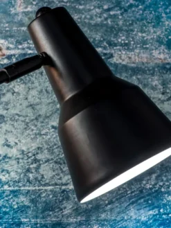 It's About Romi Lampes à Poser Lampe De Table En Fer Noir H44cm -Luminaires Soldes 202 lampe de table en fer noir h44cm 2