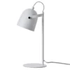 Dyberg Larsen Lampes à Poser Lampe De Table En Métal Blanc Mat, H 37 Cm D 11 Cm -Luminaires Soldes 202 lampe de table en metal blanc mat h 37 cm d 11 cm