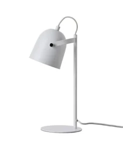 Dyberg Larsen Lampes à Poser Lampe De Table En Métal Blanc Mat, H 37 Cm D 11 Cm -Luminaires Soldes 202 lampe de table en metal blanc mat h 37 cm d 11 cm 3