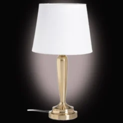 Ixia Lampes à Poser Lampe De Table En Métal Doré -Luminaires Soldes 202 lampe de table en metal dore 1