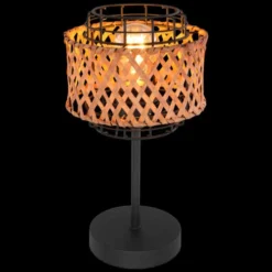 Globo Lampes à Poser Lampe De Table En Métal Naturel 10 Globo Lampes à Poser Lampe De Table En Métal Naturel -Luminaires Soldes 202 lampe de table en metal naturel 2