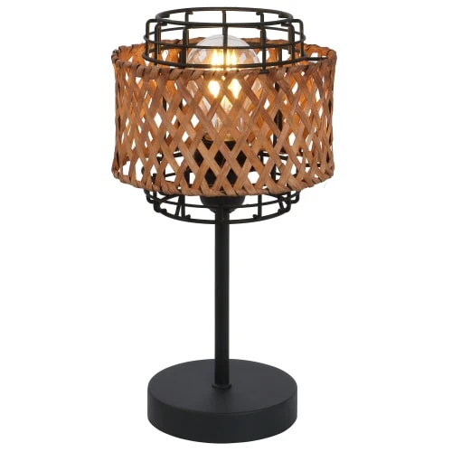 Globo Lampes à Poser Lampe De Table En Métal Naturel 3 Globo Lampes à Poser Lampe De Table En Métal Naturel