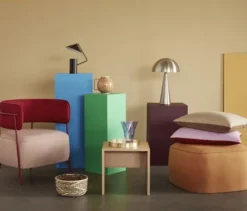 Hubsch Lampes à Poser Lampe De Table En Métal Noir -Luminaires Soldes 202 lampe de table en metal noir 16