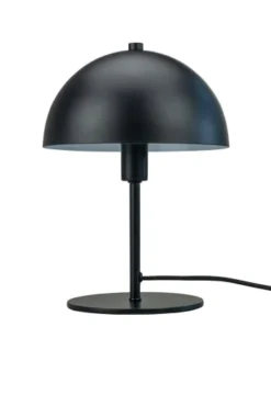 Dyberg Larsen Lampes à Poser Lampe De Table En Métal Blanc Mat, H 30 Cm D 20 Cm -Luminaires Soldes 202 lampe de table en metal noir mat h 30 cm d 20 cm