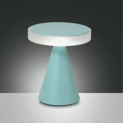 Fabas Lampes à Poser Lampe De Table En Métal Vert -Luminaires Soldes 202 lampe de table en metal vert 6