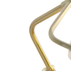 QAZQA Lampes à Poser Lampe De Table En Verre Doré -Luminaires Soldes 202 lampe de table en verre dore 3