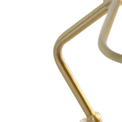 QAZQA Lampes à Poser Lampe De Table En Verre Doré/laiton -Luminaires Soldes 202 lampe de table en verre dore laiton 3