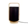 Present Time Lampes à Poser Lampe De Table Snap Wood Pin Noir -Luminaires Soldes 202 lampe de table snap wood pin noir