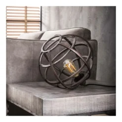 Lampea Lampes à Poser Lampe De Table Vintage En Métal Cuivré D33 -Luminaires Soldes 202 lampe de table vintage en metal cuivre d33 2