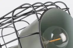 BOITE A DESIGN Lampes à Poser Lampe Design En Métal Gris -Luminaires Soldes 202 lampe design en metal gris 3