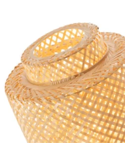 Lussiol Lighting Lampes à Poser Lampe En Bambou Naturel H.38 Cm -Luminaires Soldes 202 lampe en bambou naturel h 38 cm 3
