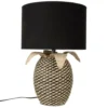 Maisons Du Monde Lampes à Poser Lampe En Bambou Tressé Et Abat-jour En Fibre Végétale Noire -Luminaires Soldes 202 lampe en bambou tresse et abat jour en fibre vegetale noire 1000 8 4 223864 1