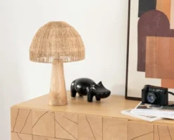 Maisons Du Monde Lampes à Poser Lampe En Bois -Luminaires Soldes 202 lampe en bois 1000 5 37 216517 2