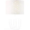 Brilliant Lampes à Poser Lampe En Bois Blanc -Luminaires Soldes 202 lampe en bois blanc
