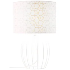 Brilliant Lampes à Poser Lampe En Bois Blanc