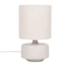 Maisons Du Monde Lampes à Poser Lampe En Céramique Gris Nuage Et Abat-jour En Coton écru -Luminaires Soldes 202 lampe en ceramique gris nuage et abat jour en coton ecru 1000 13 0 225008 1